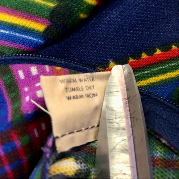 Vintage Sunny South Fashions Belted Blouse Womens 30 Used Dallas - Picture 9 of 12